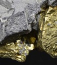 Galena on Chalcopyrite