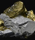 Galena on Chalcopyrite