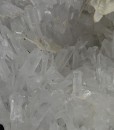 Two generations Quartz, Calcite