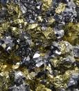 Chalcopyrite, Galena, Sphalerite, Calcite