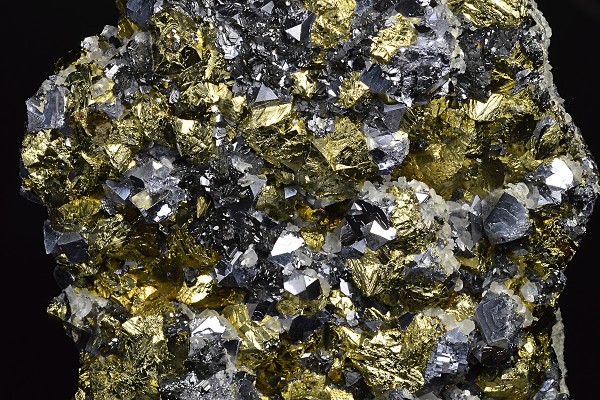 Chalcopyrite, Galena, Sphalerite, Calcite