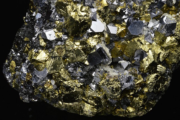 Chalcopyrite, Galena, Sphalerite, Calcite
