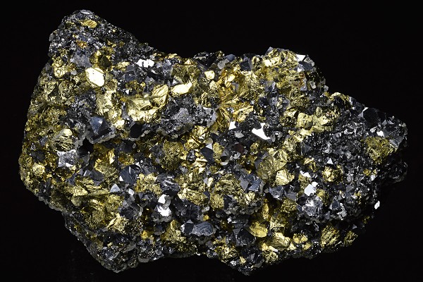 Chalcopyrite, Galena, Sphalerite, Calcite