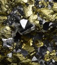Chalcopyrite, Galena, Sphalerite, Calcite