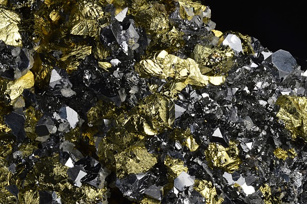 Chalcopyrite, Galena, Sphalerite, Calcite