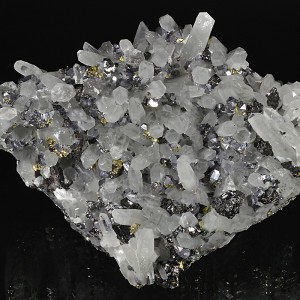 Quartz, Sphalerite, Galena, Chalcopyrite, Pyrite