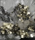 Quartz, Pyrite, Sphalerite
