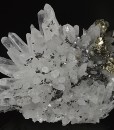 Quartz, Pyrite, Sphalerite