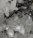 Quartz, Pyrite, Sphalerite