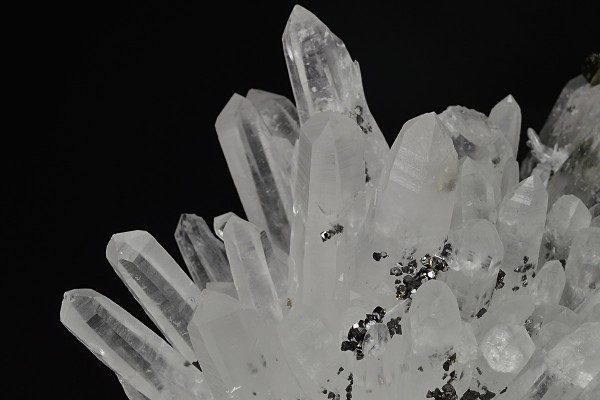 Quartz, Pyrite, Sphalerite