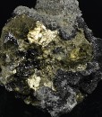Chalcopyrite, Sphalerite, Galena, Quartz, Calcite