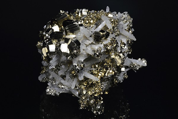 Pyrite, Quartz, Calcite