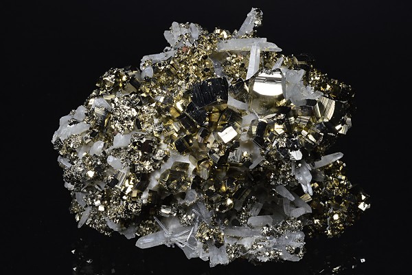 Pyrite, Quartz, Calcite