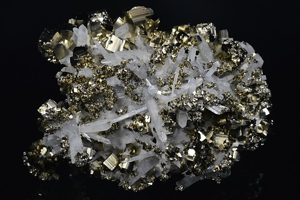 Pyrite, Quartz, Calcite