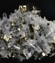Pyrite, Bi-terminated Quartz