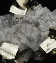 Pyrite, Bi-terminated Quartz