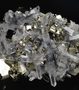 Pyrite, Bi-terminated Quartz