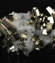 Pyrite, Bi-terminated Quartz