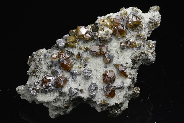 Cleiophane, Galena, Quartz