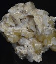 Baryte on Quartz