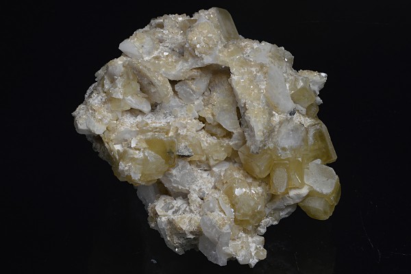 Baryte on Quartz