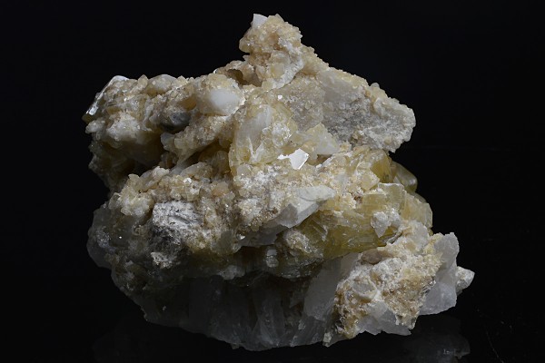 Baryte on Quartz