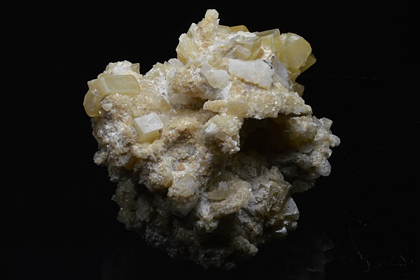 Baryte on Quartz