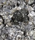 Skeletal Galena, Sphalerite, Japan Law Twin Quartz