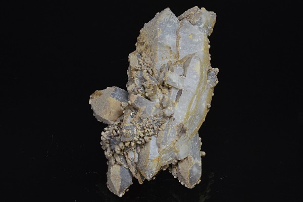 Bi-terminated Quartz, pseudomorphous after Calcite