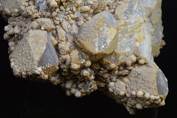 Bi-terminated Quartz, pseudomorphous after Calcite