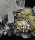 Iridescent Chalcopyrite, Quartz, Galena, Pyrite