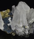 Iridescent Chalcopyrite, Quartz, Galena, Pyrite