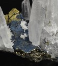 Iridescent Chalcopyrite, Quartz, Galena, Pyrite