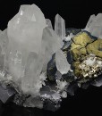 Iridescent Chalcopyrite, Quartz, Galena, Pyrite