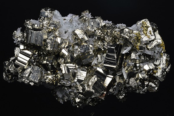 Pyrite, Quartz, Chalcopyrite