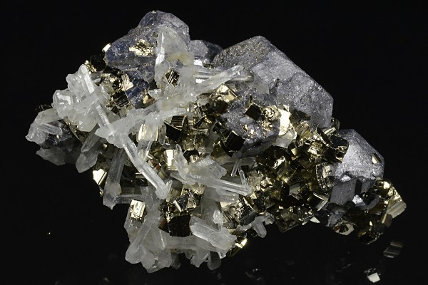 Galena, Pyrite, Quartz