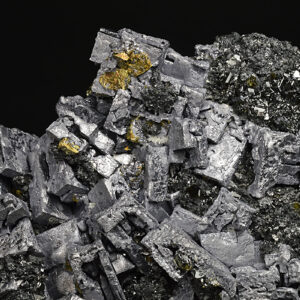 Skeletal Galena, Sphalerite, Chalcopyrite, Pyrite, Quartz