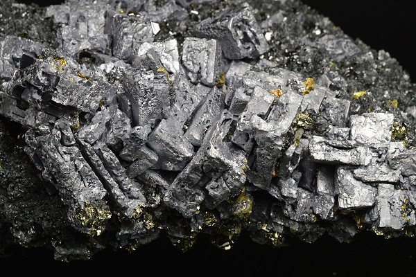 Skeletal Galena, Sphalerite, Chalcopyrite, Pyrite, Quartz