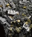 Skeletal Galena, Sphalerite, Chalcopyrite, Pyrite, Quartz
