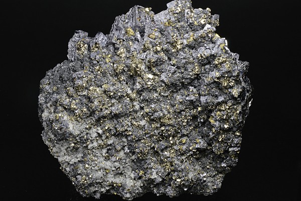 Skeletal Galena, Sphalerite, Chalcopyrite, Pyrite, Quartz