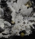 Sphalerite, Quartz, Pyrite, Galena, Chalcopyrite