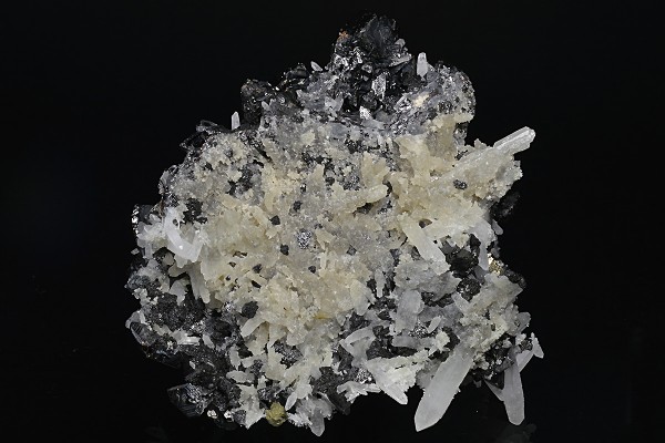 Sphalerite, Quartz, Pyrite, Galena, Chalcopyrite