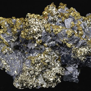 Spinel Law Twin Galena, Chalcopyrite, Pyrite, Quartz