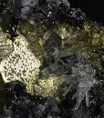 Chalcopyrite, Sphalerite, Quartz, Galena
