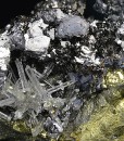 Chalcopyrite, Sphalerite, Quartz, Galena
