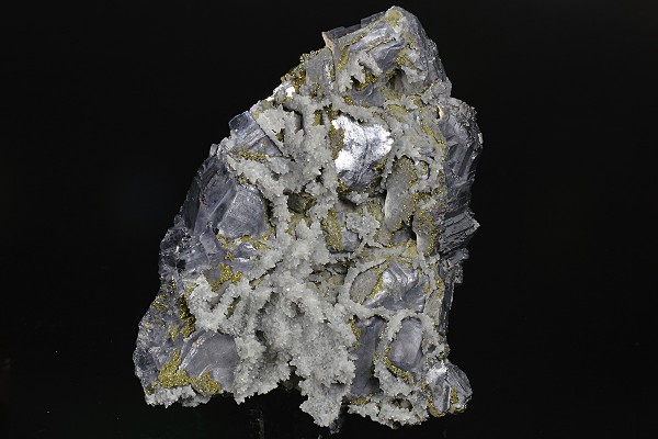 Galena, Quartz, Chalcopyrite