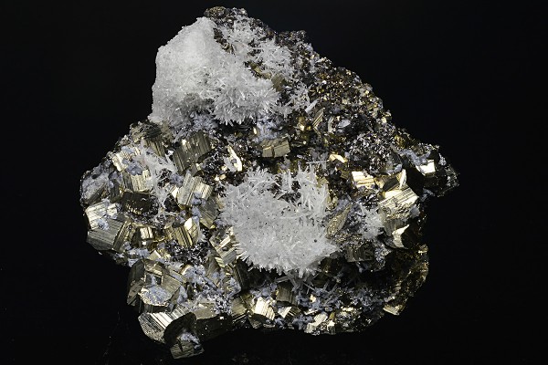 Pyrite, Quartz, Sphalerite, Galena