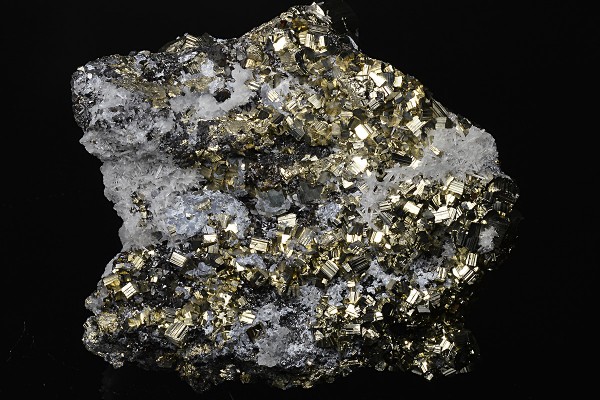 Pyrite, Quartz, Sphalerite, Galena