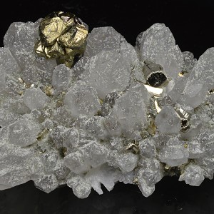 Quartz, Chalcopyrite, Pyrite