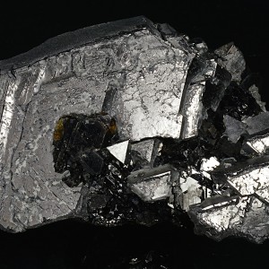 Galena, gem Sphalerite var Cleiophane